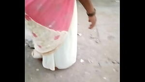 Desi old aunty with big ass
